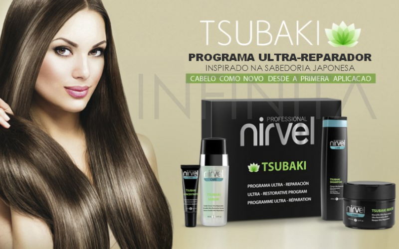 TSUBAKI Progama Ultra-reparador Cabelo
